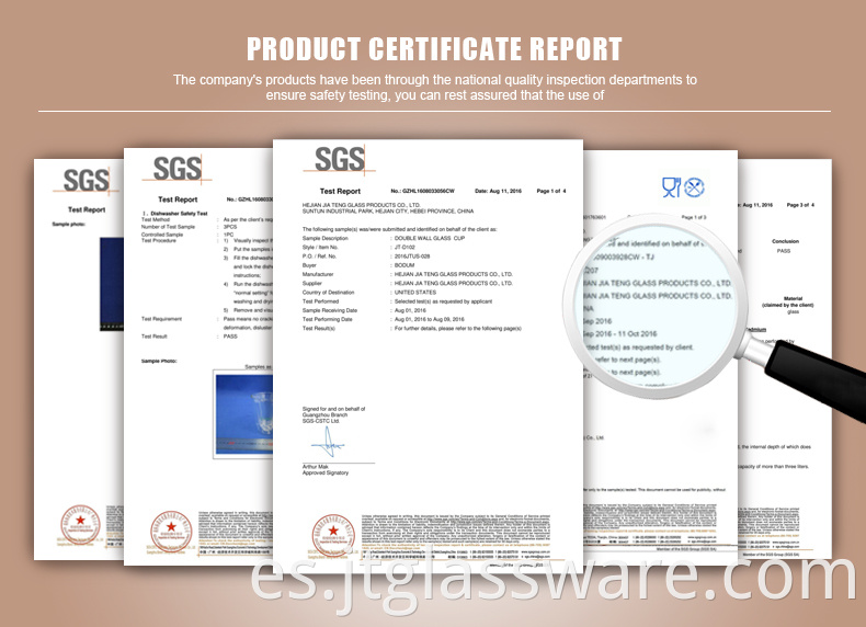 JIATENG SGS LFGB Certificate